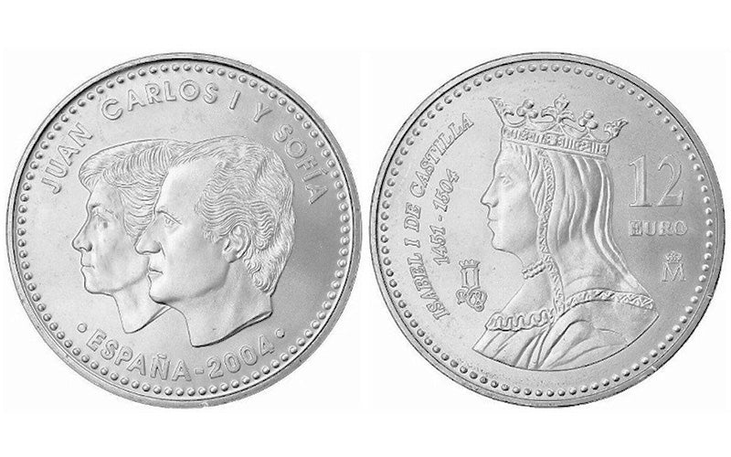 España 12 Euros 2004 Isabel la Católica SC