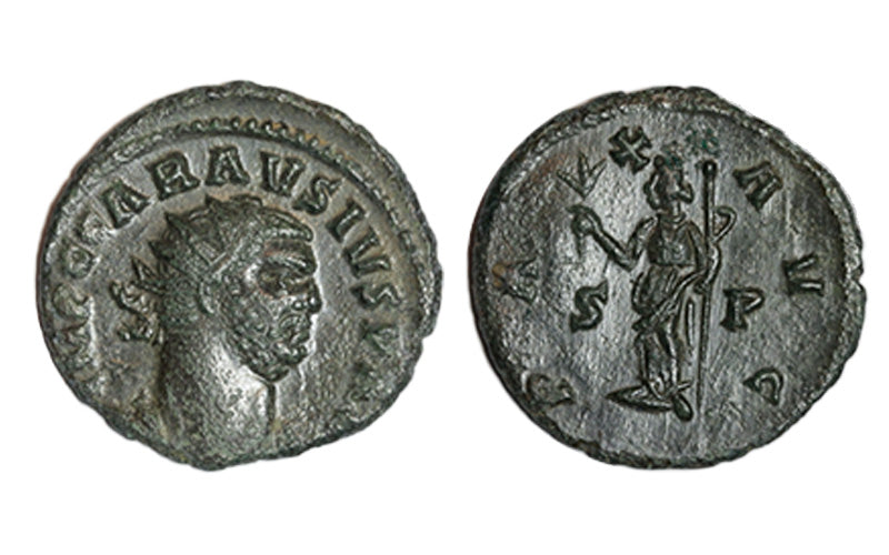 Carausio Antoniniano 286-293 d.C Ceca Incierta, Britania. EBC-