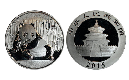 China 10 Yuan 2015 Panda PROOF