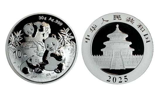 China 10 Yuan 2025 Panda PROOF