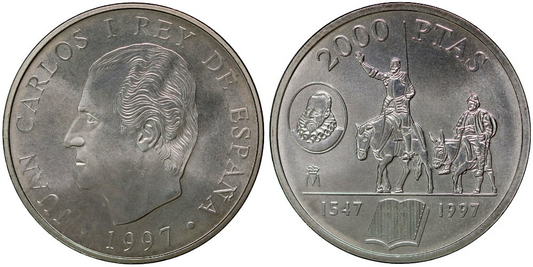 2000 Pesetas 1997 El Quijote SC