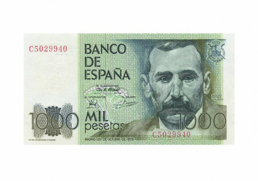 Juan Carlos I 1000 Pesetas 1979  SC