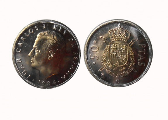 Juan Carlos I (1975-2014) 50 Pesetas 1984 SC