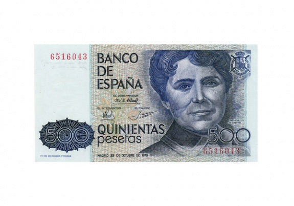 Juan Carlos I 500 Pesetas 1979 Sin serie SC