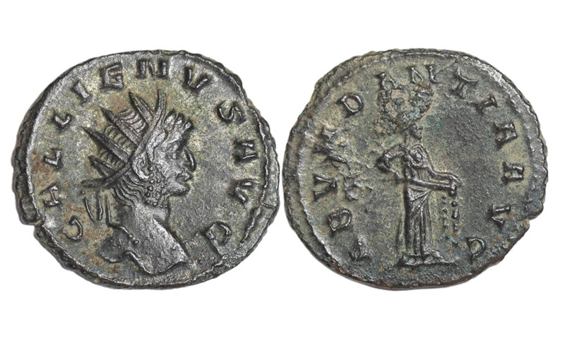 Galieno 253-268 d.C. Antoniniano Rev Abundantia EBC