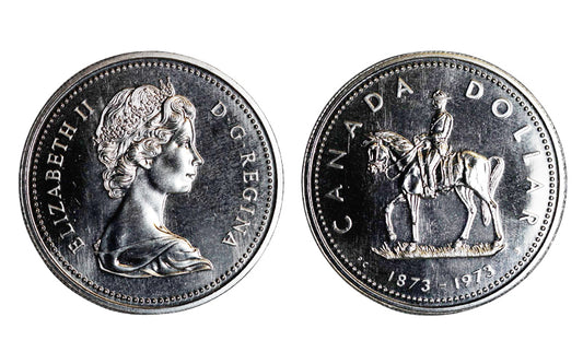 Canadá 1 Dólar 1973 Policía Montada de Canadá SC