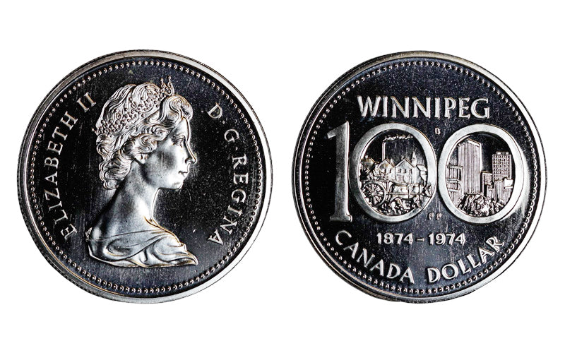 Canadá 1 Dólar 1974 Winnipeg SC