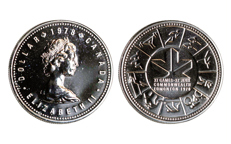 Canadá 1 Dólar 1978 XI Juegos Commonwealth SC