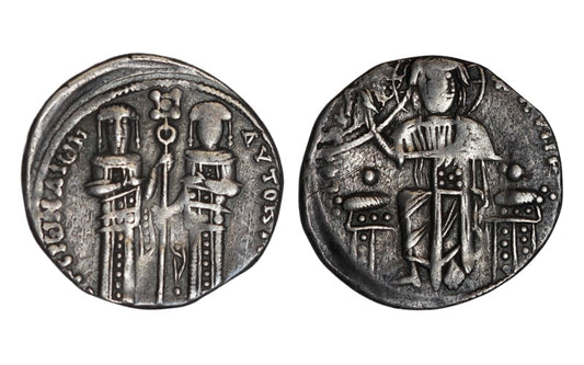 Andrónico I y Miguel IX Basilikon 1295-1320 Constantinopla MBC