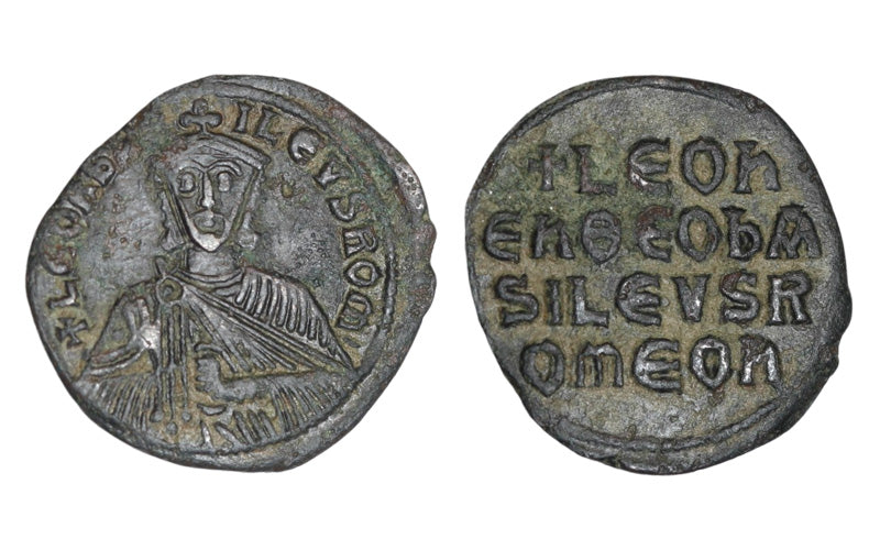 León VI Follis 886-912 d.C. Constantinopla MBC-EBC