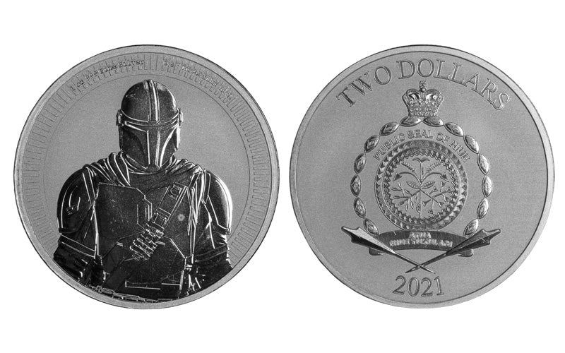 Niue 2 Dólares 2021 Mandalorian PROOF