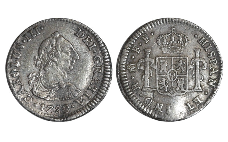 Carlos III 1/2 Real 1792 México MBC