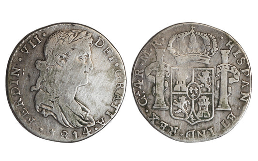 Fernando VII 4 Reales Guadalajara 1814 BC+