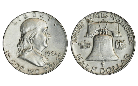 Estados Unidos 1/2 Dólar 1962 D SC