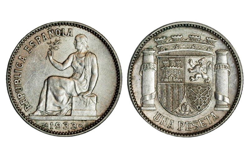 II República 1 Peseta 1933*34 EBC