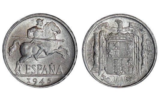 10 Céntimos 1945 SC