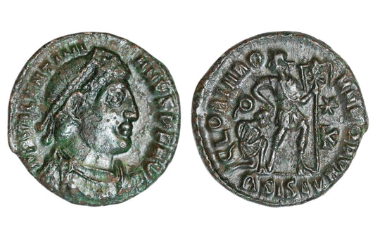 Valentiniano I AE3 367-375 d.C. Siscia MBC