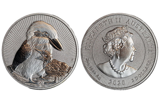 Australia 2 Dólares (2 onzas) 2020 Kookaburra PROOF