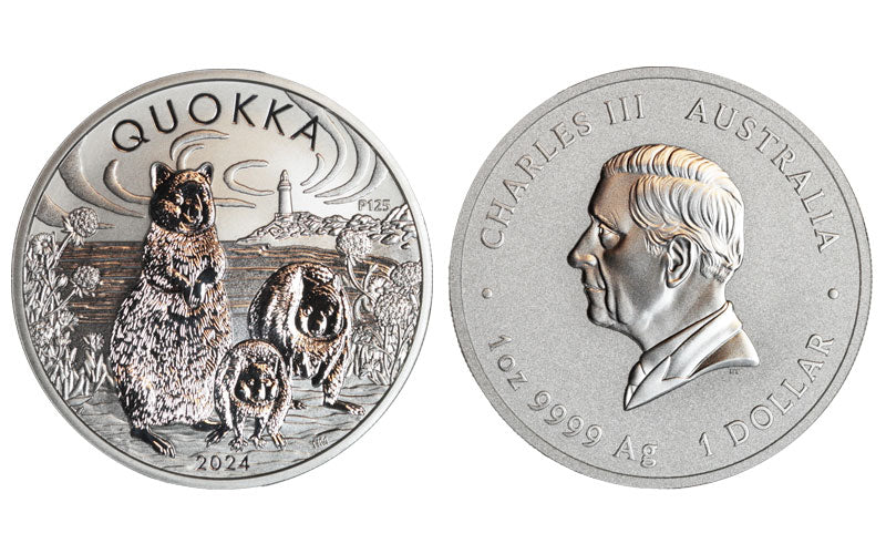 Austrália 1 Dólar 2024 Quokka PROOF