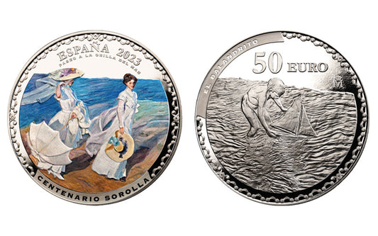 50 Euros 2023 Centenario de Sorolla PROOF