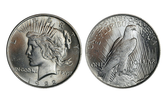 Estados Unidos 1 Dólar 1922 Paz SC-